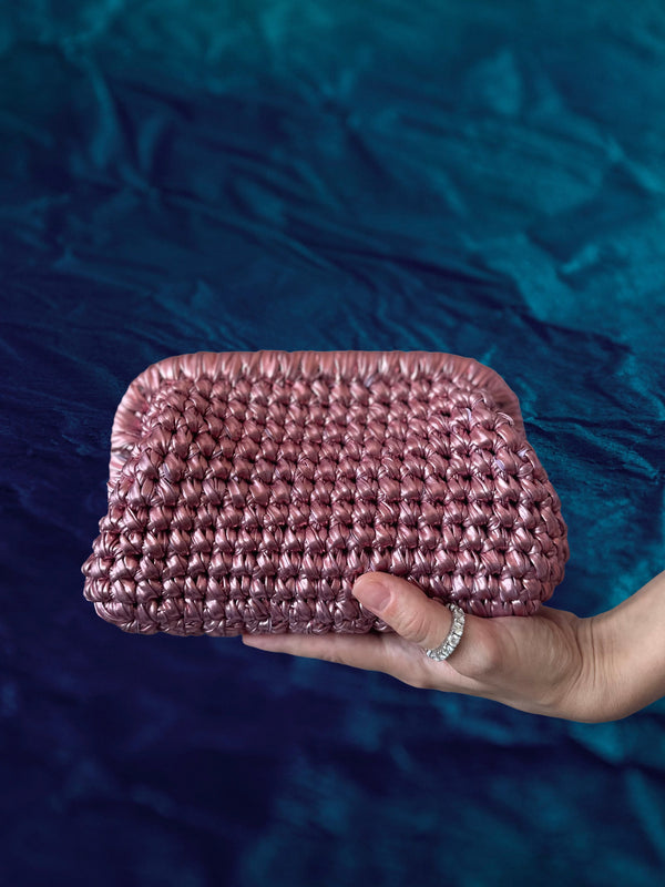 Glam El Yapımı Pembe Çanta
